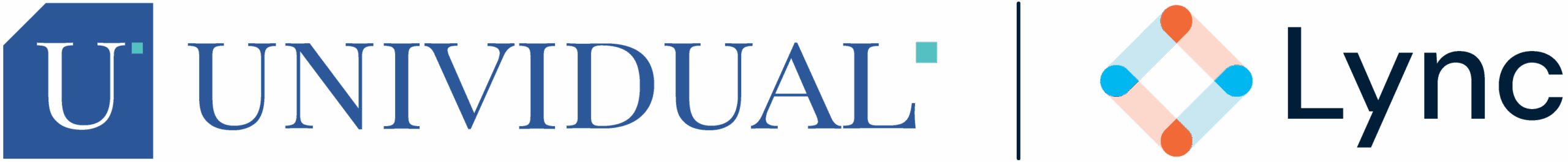 Unividual and Lync Wealth logos