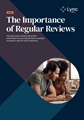 Front cover of The importance of regular reviews document