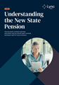 Front cover of the Understanding the new state pension document