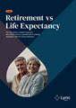 Front cover of the Retirement vs Life Expectancy document